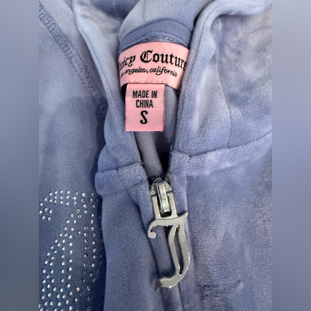 New 2pc set Juicy Couture Lavender Purple Velour Set size small - Picture 4 of 9
